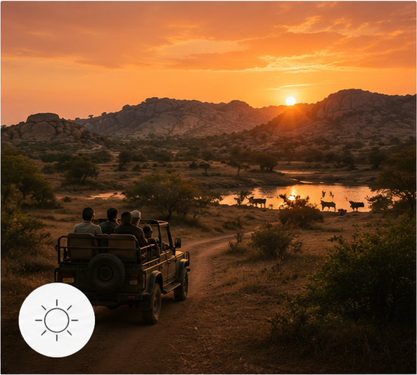 Sunset safari